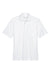 Core 365 88181P Mens Origin Performance Moisture Wicking Short Sleeve Polo Shirt w/ Pocket White Flat Front