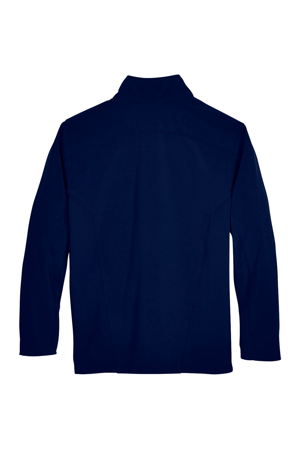 Core 365 88184/88184T Mens Cruise Water Resistant Full Zip Jacket Classic Navy Blue Flat Back