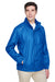 Core 365 88185 Mens Climate Waterproof Full Zip Hooded Jacket True Royal Blue Model 3q