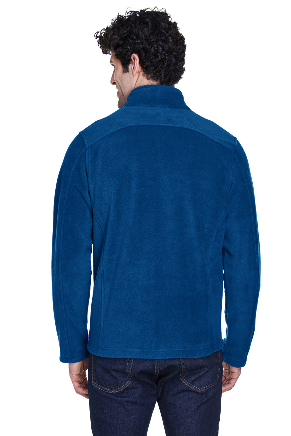 Core 365 88190/88190T Mens Journey Pill Resistant Fleece Full Zip Jacket True Royal Blue Model Back