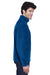 Core 365 88190/88190T Mens Journey Pill Resistant Fleece Full Zip Jacket True Royal Blue Model Side