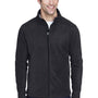 Core 365 Mens Journey Pill Resistant Fleece Full Zip Jacket - Heather Charcoal Grey