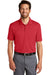 Nike 883681 Mens Legacy Dri-Fit Moisture Wicking Short Sleeve Polo Shirt Gym Red Model Front