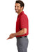 Nike 883681 Mens Legacy Dri-Fit Moisture Wicking Short Sleeve Polo Shirt Gym Red Model Side