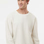 MV Sport Mens Corded Crewneck Sweatshirt - Ivory