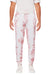 J America 8884JA Mens Tie-Dye Fleece Jogger Sweatpants w/ Pockets Dusty Rose Model Front