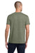Jerzees 88M/88MR Mens Vintage Snow Short Sleeve Crewneck T-Shirt Heather Military Green Model Back