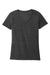 Jerzees 88WV Womens Vintage Snow Short Sleeve V-Neck T-Shirt Heather Black Flat Front