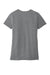 Jerzees 88WV Womens Vintage Snow Short Sleeve V-Neck T-Shirt Heather Charcoal Grey Flat Back