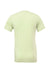 Bella + Canvas BC3413/3413C/3413 Mens Short Sleeve Crewneck T-Shirt Spring Green Flat Back