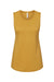 Bella + Canvas BC6003/B6003/6003 Womens Jersey Muscle Tank Top Heather Mustard Yellow Flat Front