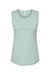 Bella + Canvas BC6003/B6003/6003 Womens Jersey Muscle Tank Top Heather Dusty Blue Flat Front