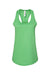 Bella + Canvas BC6008/B6008/6008 Womens Jersey Tank Top Synthetic Green Flat Front