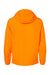 Independent Trading Company EXP54LWZ Mens Water Resistant Full Zip Windbreaker Hooded Jacket Safety Orange Flat Back