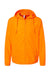 Independent Trading Company EXP54LWZ Mens Water Resistant Full Zip Windbreaker Hooded Jacket Safety Orange Flat Front