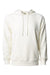 Independent Trading Company SS1000 Mens Icon Loopback Terry Hooded Sweatshirt Hoodie w/ Pouch Pocket Bone Flat Front