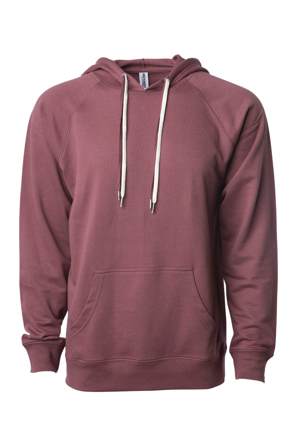 Independent Trading Co. SS1000 Mens Icon Loopback Terry Hooded Sweatshirt Hoodie Port Flat Front