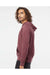 Independent Trading Co. SS1000 Mens Icon Loopback Terry Hooded Sweatshirt Hoodie Port Model Side