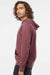 Independent Trading Company SS1000 Mens Icon Loopback Terry Hooded Sweatshirt Hoodie w/ Pouch Pocket Port Model Side