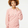 Independent Trading Co. Mens Icon Loopback Terry Hooded Sweatshirt Hoodie - Rose Pink - NEW