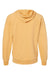Independent Trading Co. SS1000Z Mens Icon Loopback Terry Full Zip Hooded Sweatshirt Hoodie Harvest Gold Flat Back
