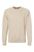 Independent Trading Company SS1000C Mens Icon Loopback Terry Crewneck Sweatshirt Sand Flat Front