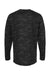 LAT 6918 Mens Fine Jersey Long Sleeve Crewneck T-Shirt Storm Camo Flat Back