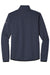 Eddie Bauer EB242 Mens Dash Pill Resistant Full Zip Jacket River Navy Blue Flat Back