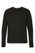 Next Level 9002NL Mens PCH Crewneck Sweatshirt Heather Black Flat Front