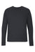 Next Level 9002NL Mens PCH Crewneck Sweatshirt Heather Midnight Navy Blue Flat Front