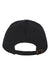 47 Brand 4700 Mens Clean Up Adjustable Hat Black Flat Back