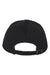 47 Brand Hats 4700 Mens Clean Up Adjustable Hat Black Flat Back