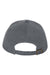 47 Brand Hats 4700 Mens Clean Up Adjustable Hat Charcoal Grey Flat Back