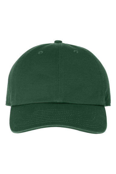 47 Brand 4700 Mens Clean Up Adjustable Hat Dark Green Flat Front