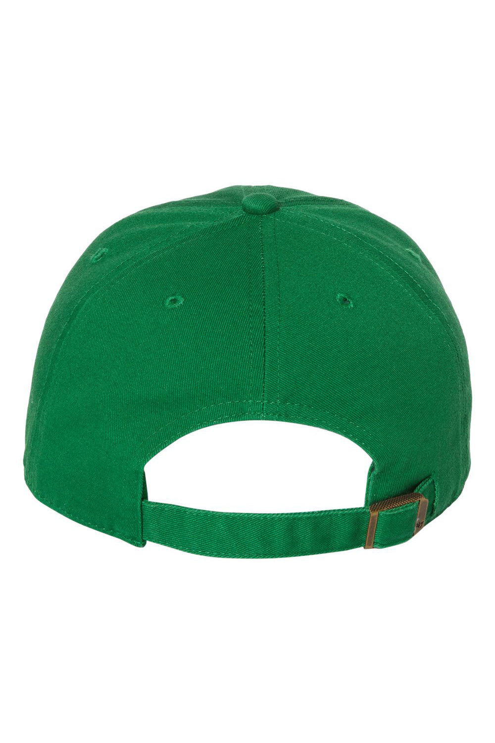 47 Brand 4700 Mens Clean Up Adjustable Hat Kelly Green Flat Back