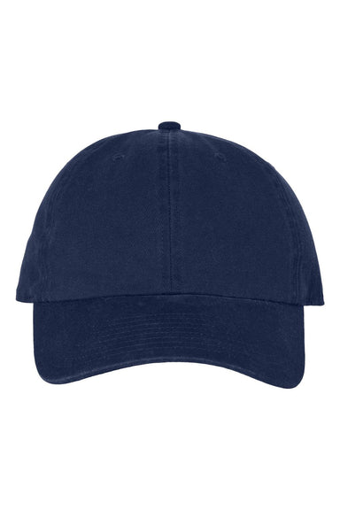 47 Brand 4700 Mens Clean Up Hat Navy Blue Flat Front