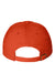 47 Brand Hats 4700 Mens Clean Up Adjustable Hat Orange Flat Back