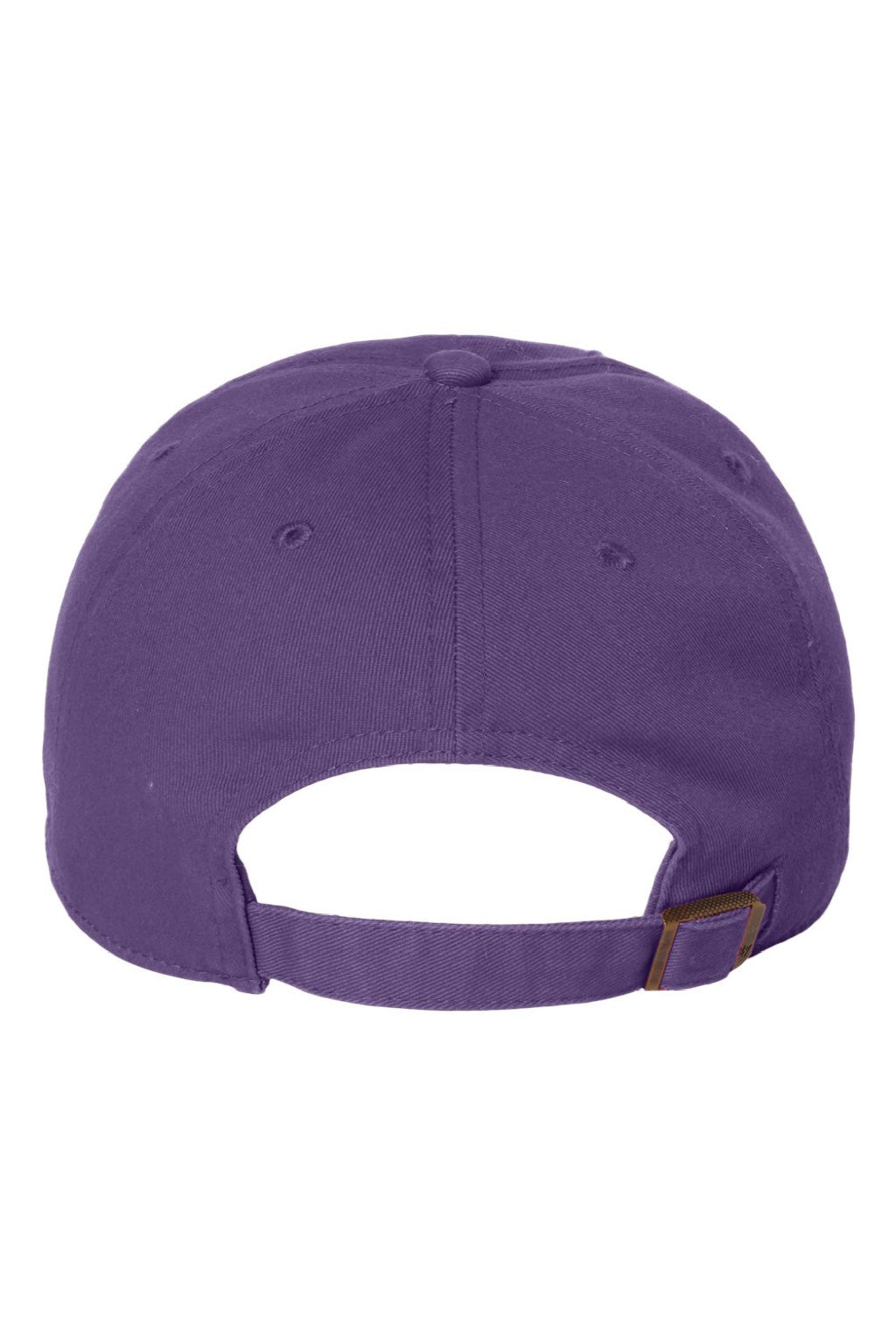 47 Brand Hats 4700 Mens Clean Up Adjustable Hat Purple Flat Back