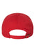 47 Brand 4700 Mens Clean Up Adjustable Hat Red Flat Back
