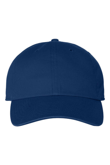 47 Brand 4700 Mens Clean Up Adjustable Hat Royal Blue Flat Front