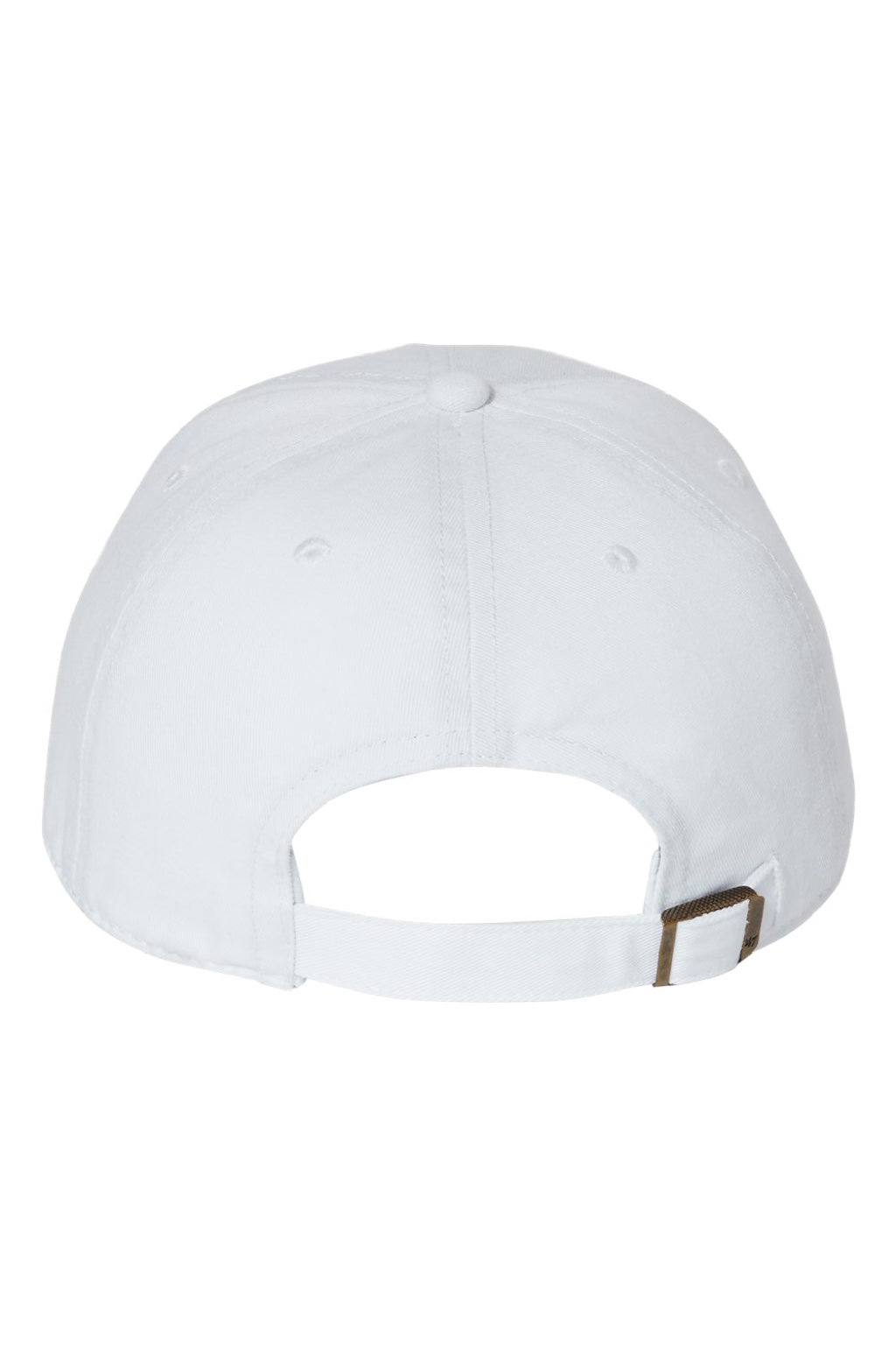 47 Brand Hats 4700 Mens Clean Up Adjustable Hat White Flat Back