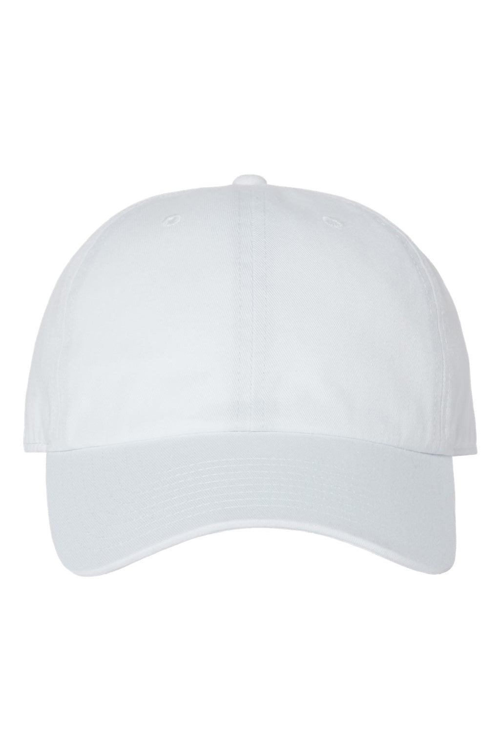 47 Brand Hats 4700 Mens Clean Up Adjustable Hat White Flat Front