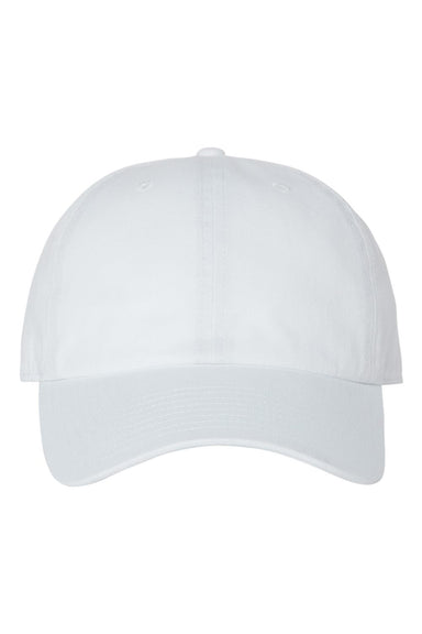 47 Brand 4700 Mens Clean Up Adjustable Hat White Flat Front