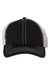 47 Brand Hats 4710 Mens Trawler Snapback Hat Black/Stone Flat Front