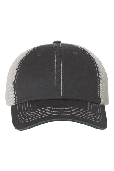 47 Brand Hats 4710 Mens Trawler Snapback Hat Charcoal Grey/Stone Flat Front