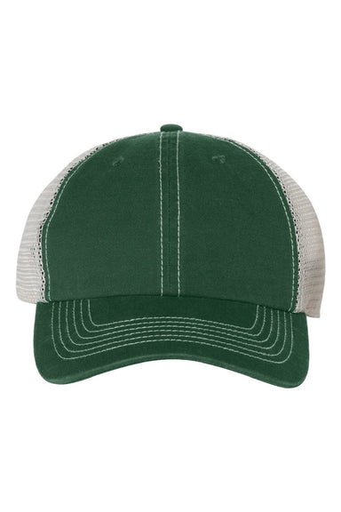 47 Brand Hats 4710 Mens Trawler Snapback Hat Dark Green/Stone Flat Front
