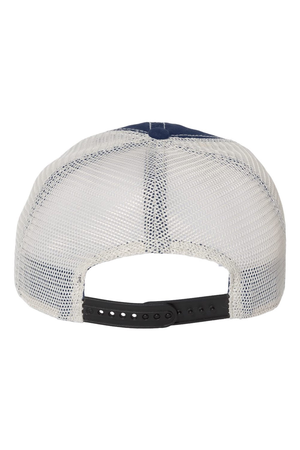 47 Brand Hats 4710 Mens Trawler Snapback Hat Navy Blue/Stone Flat Back