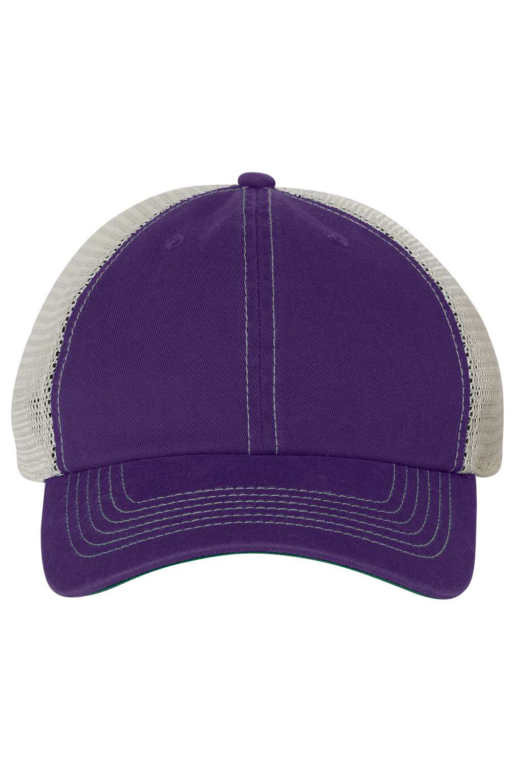47 Brand 4710 Mens Trawler Snapback Hat Purple/Stone Flat Front