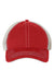 47 Brand Hats 4710 Mens Trawler Snapback Hat Red/Stone Flat Front