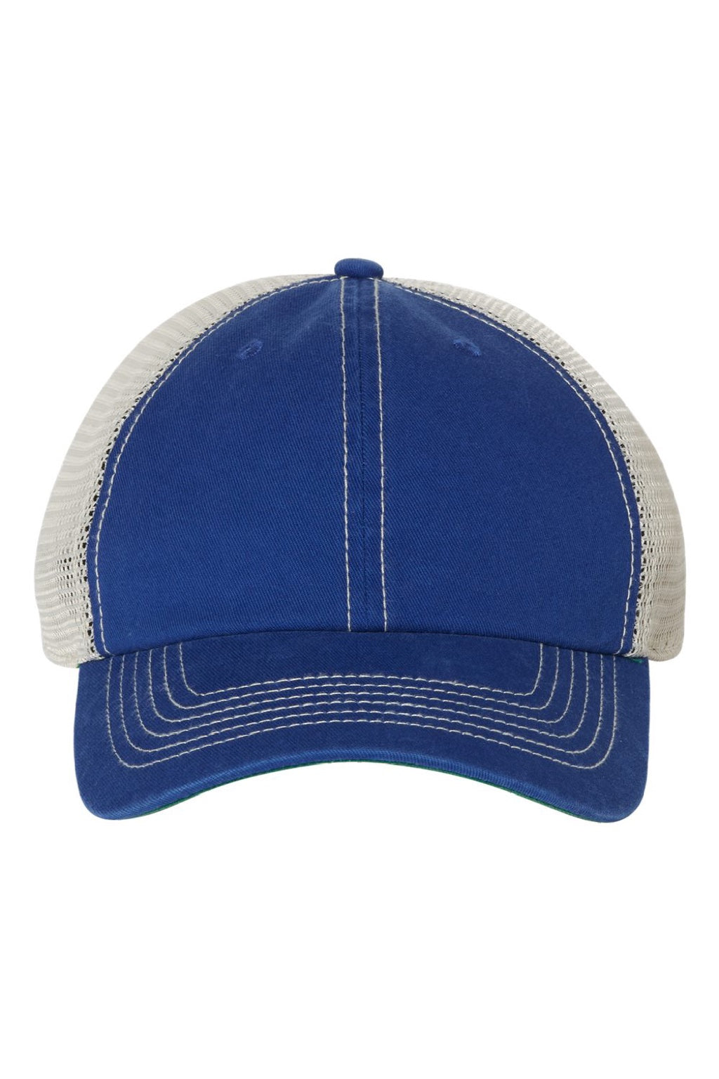 47 Brand Hats 4710 Mens Trawler Snapback Hat Royal Blue/Stone Flat Front